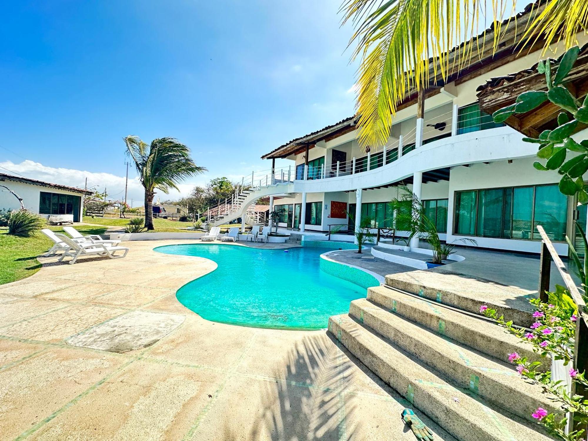 Hotel La Luna Playa El Uverito Las Tablas El Cedro  Dış mekan fotoğraf